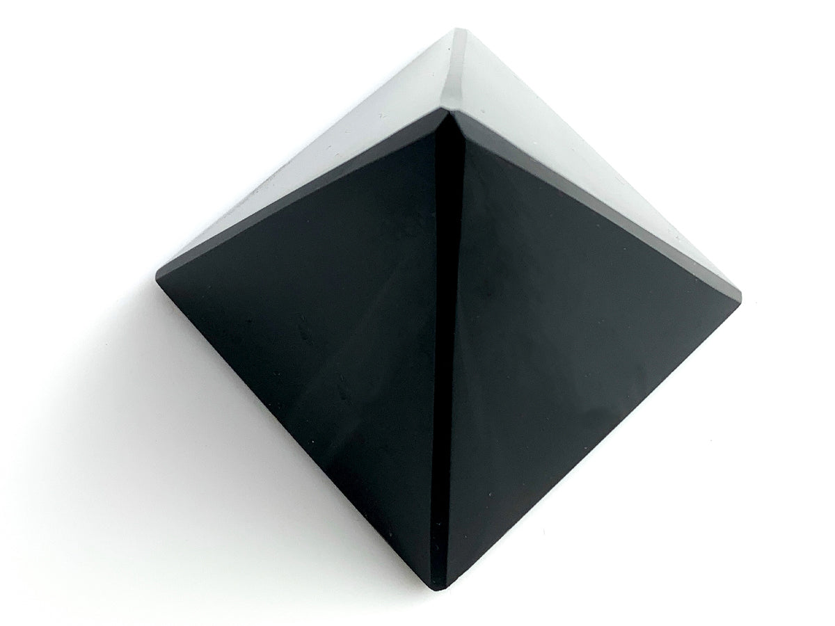 Black Obsidian Pyramid