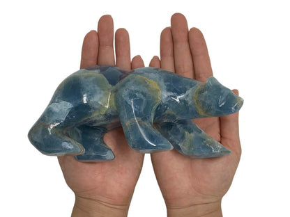 Blue Onyx Polar Bear