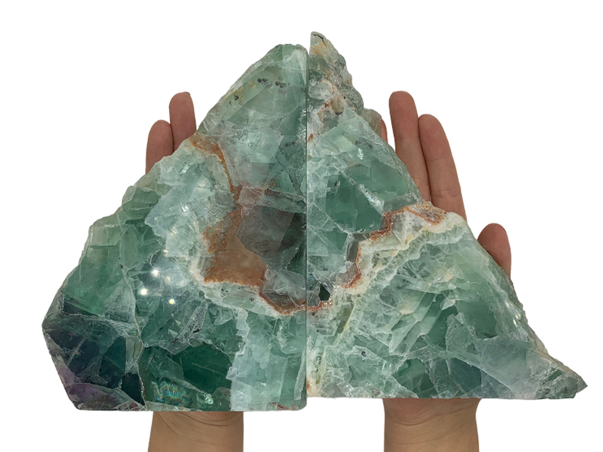 Fluorite Bookend