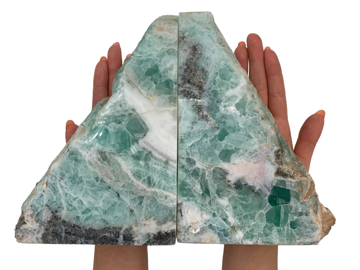 Fluorite Bookend