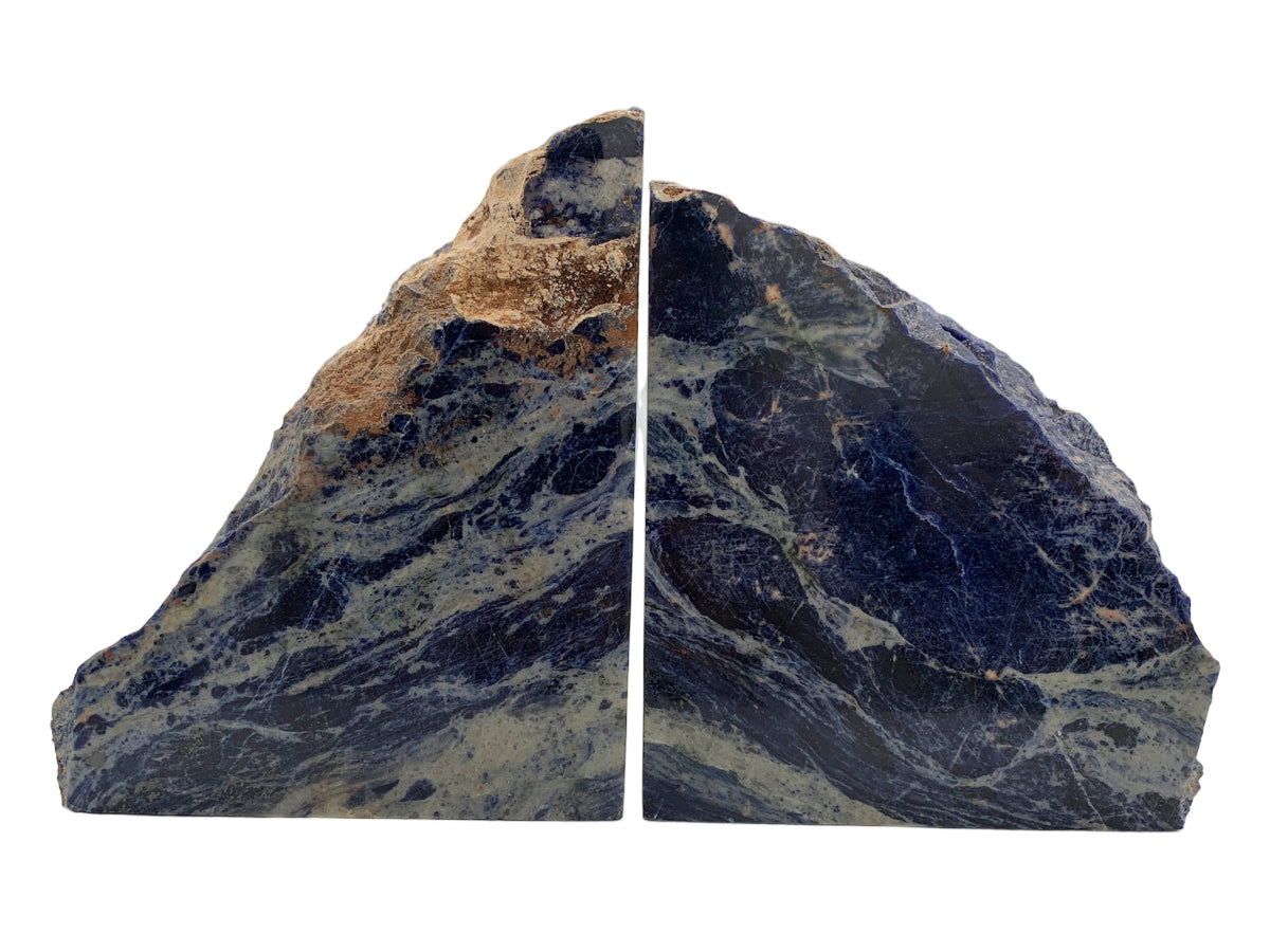 Sodalite Rustic Bookend