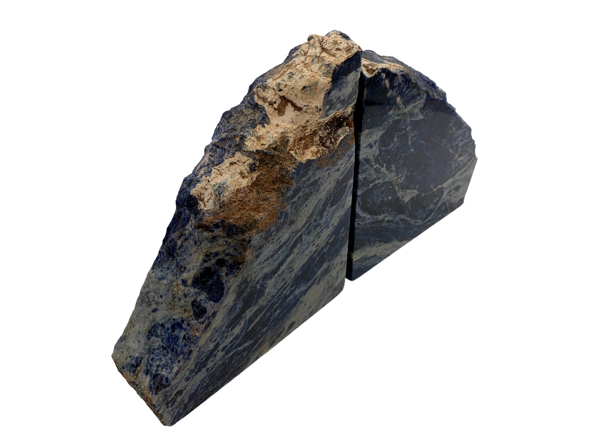 Sodalite Rustic Bookend