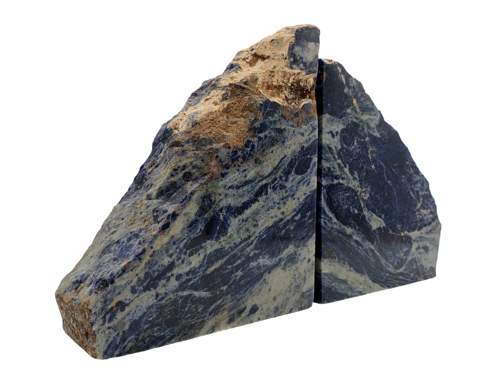 Sodalite Rustic Bookend