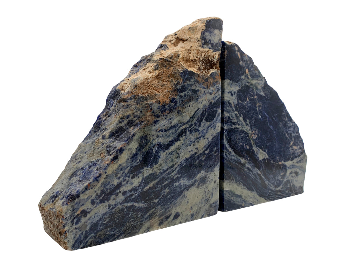 Sodalite Rustic Bookend
