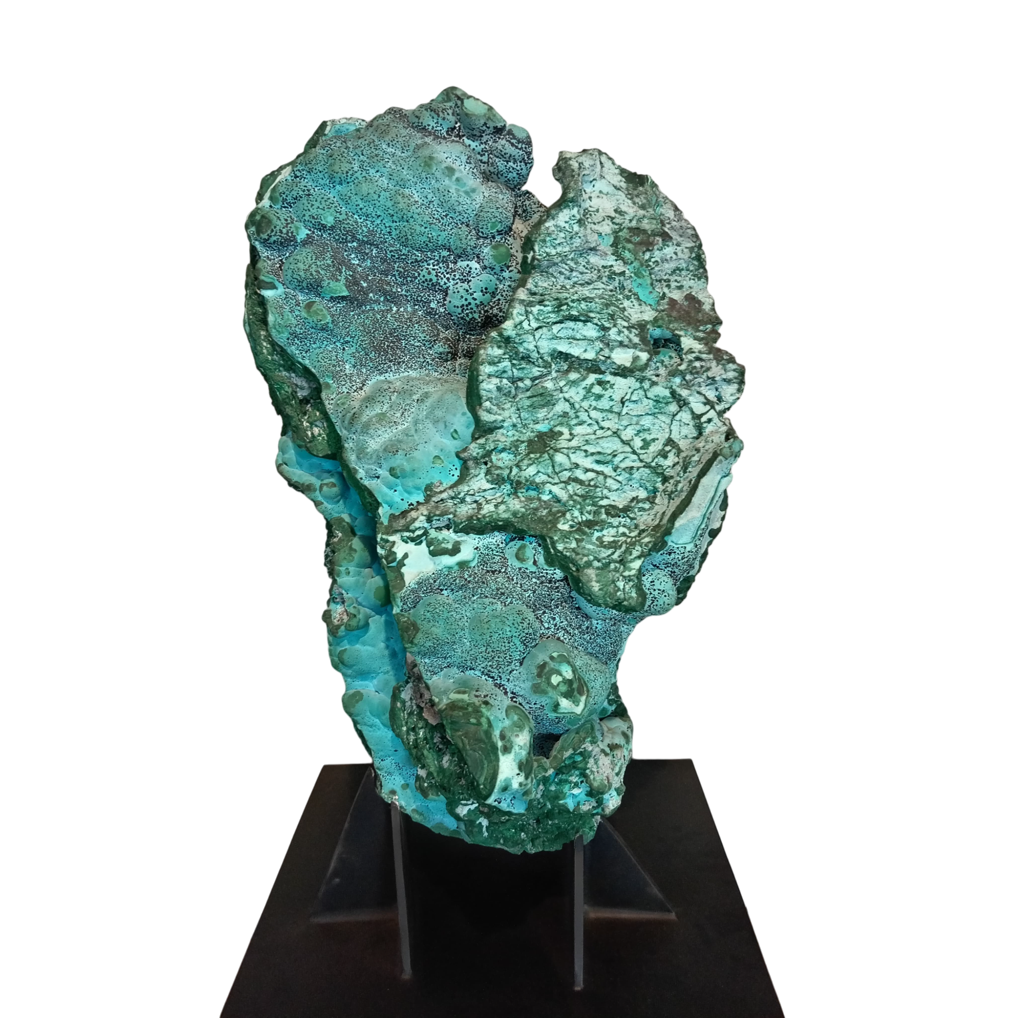 Malachite specimen 14.7x13.8x59 in.