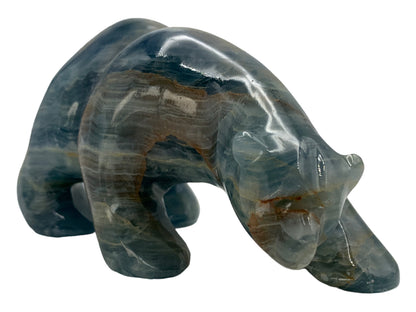 Blue Onyx Polar Bear