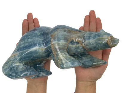 Blue Onyx Polar Bear