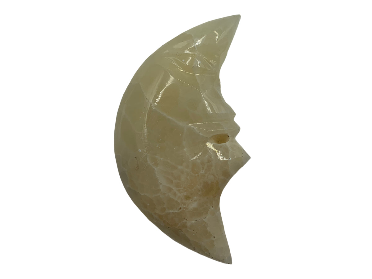 Nacre Half Moon Face