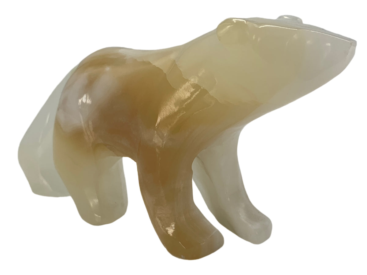 White Onyx Polar Bear Model #2