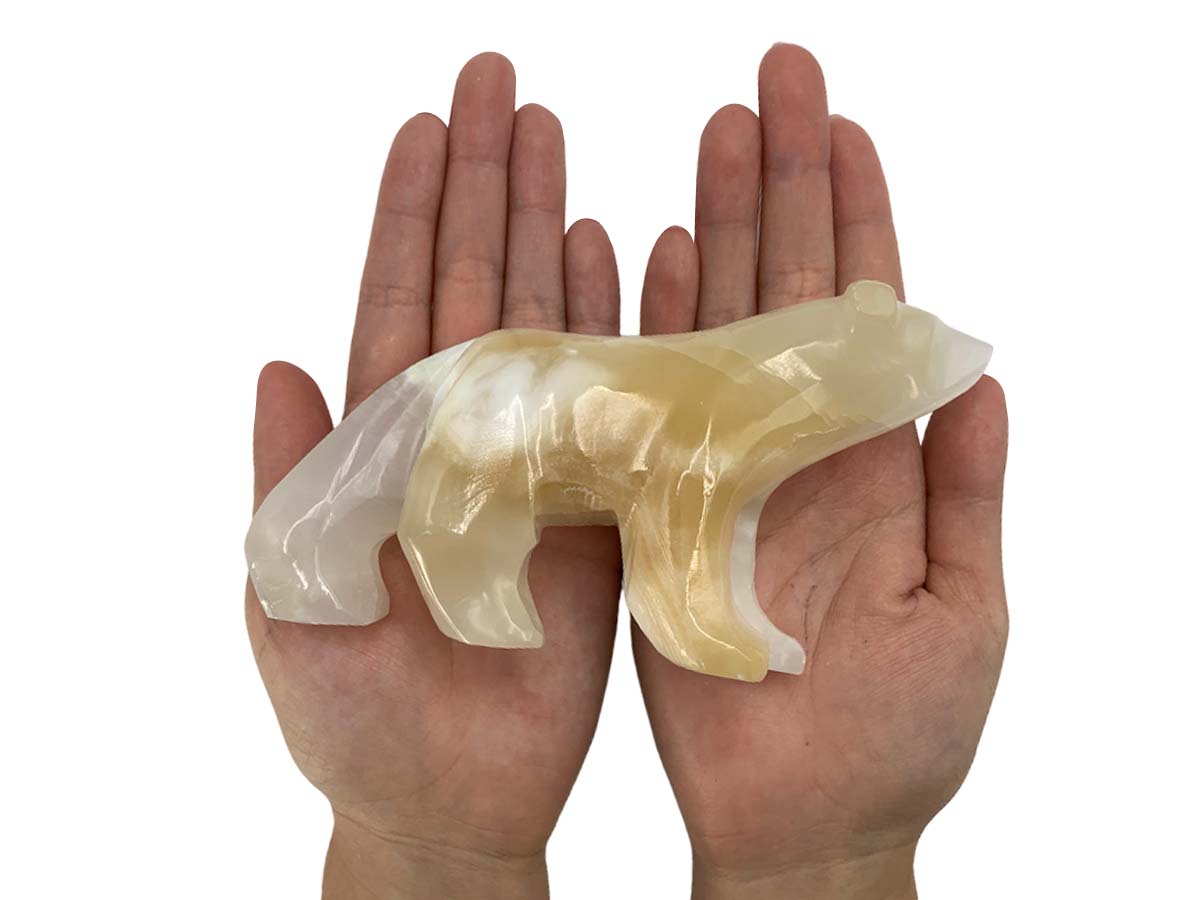 White Onyx Polar Bear Model #2