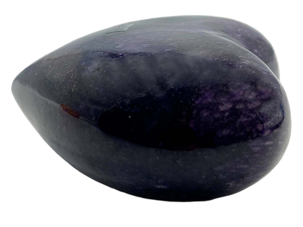 Purple Pigmented Onyx Heart