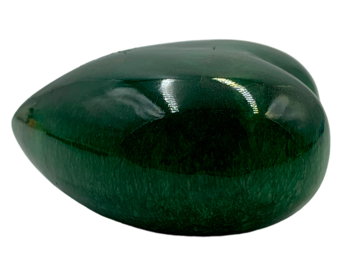 Green Pigmented Onyx Heart