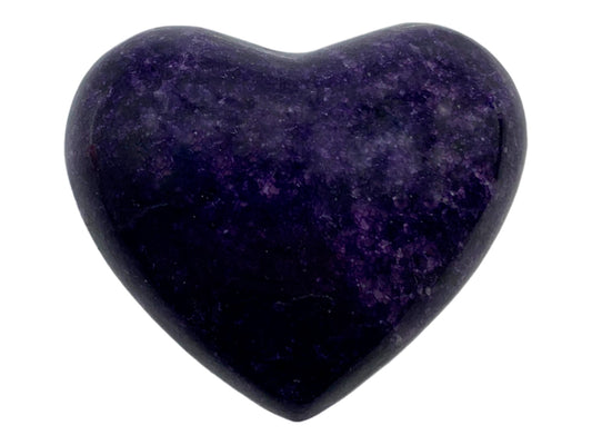 Purple Pigmented Onyx Heart