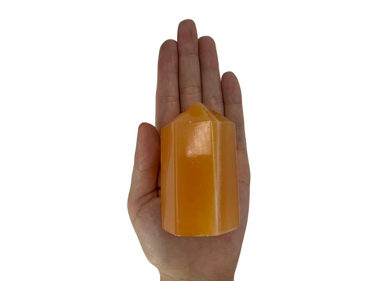 Orange Calcite Tower
