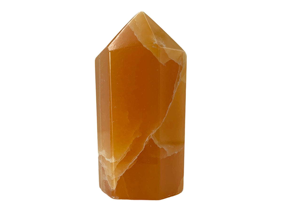 Orange Calcite Tower