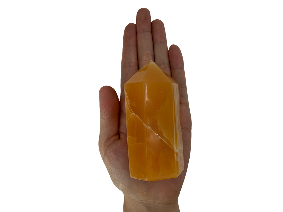 Orange Calcite Tower