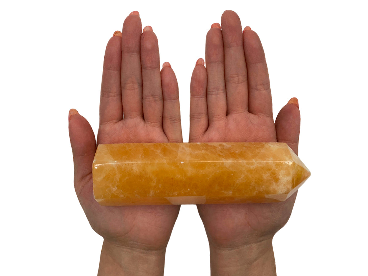 Orange Calcite Tower