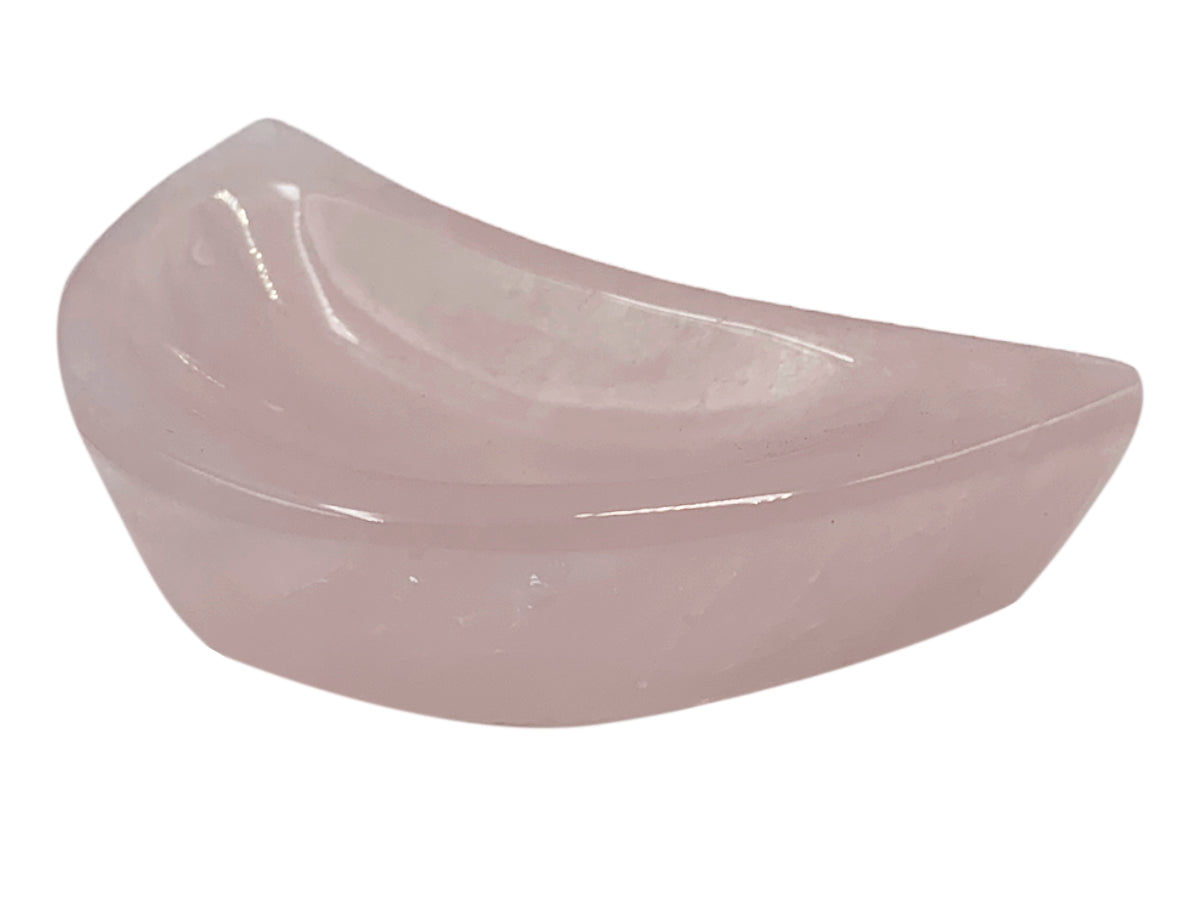 Pink Quartz Moon Snack Bowl