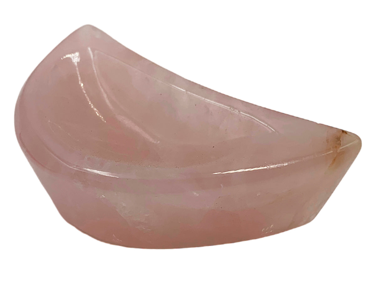 Pink Quartz Moon Snack Bowl