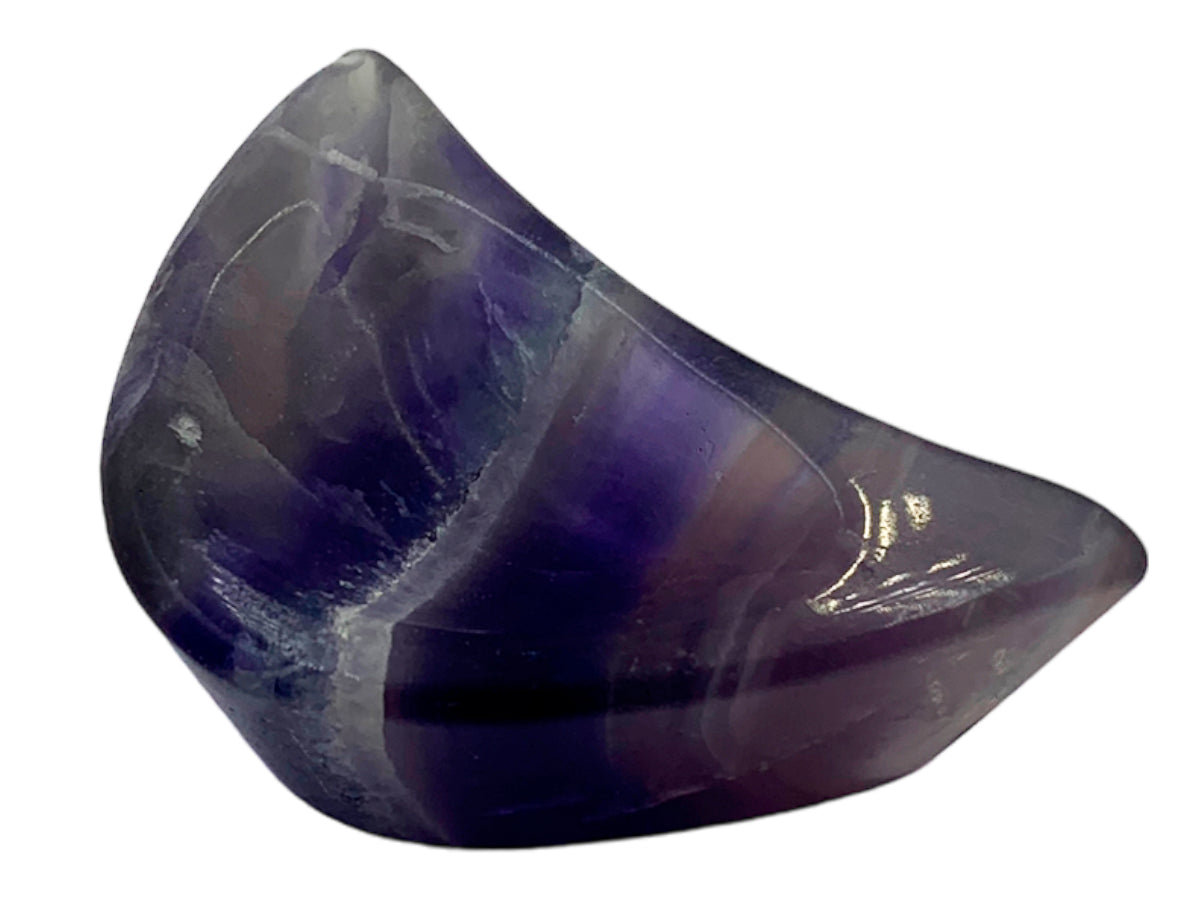 Fluorite Half Moon Snack Bowl