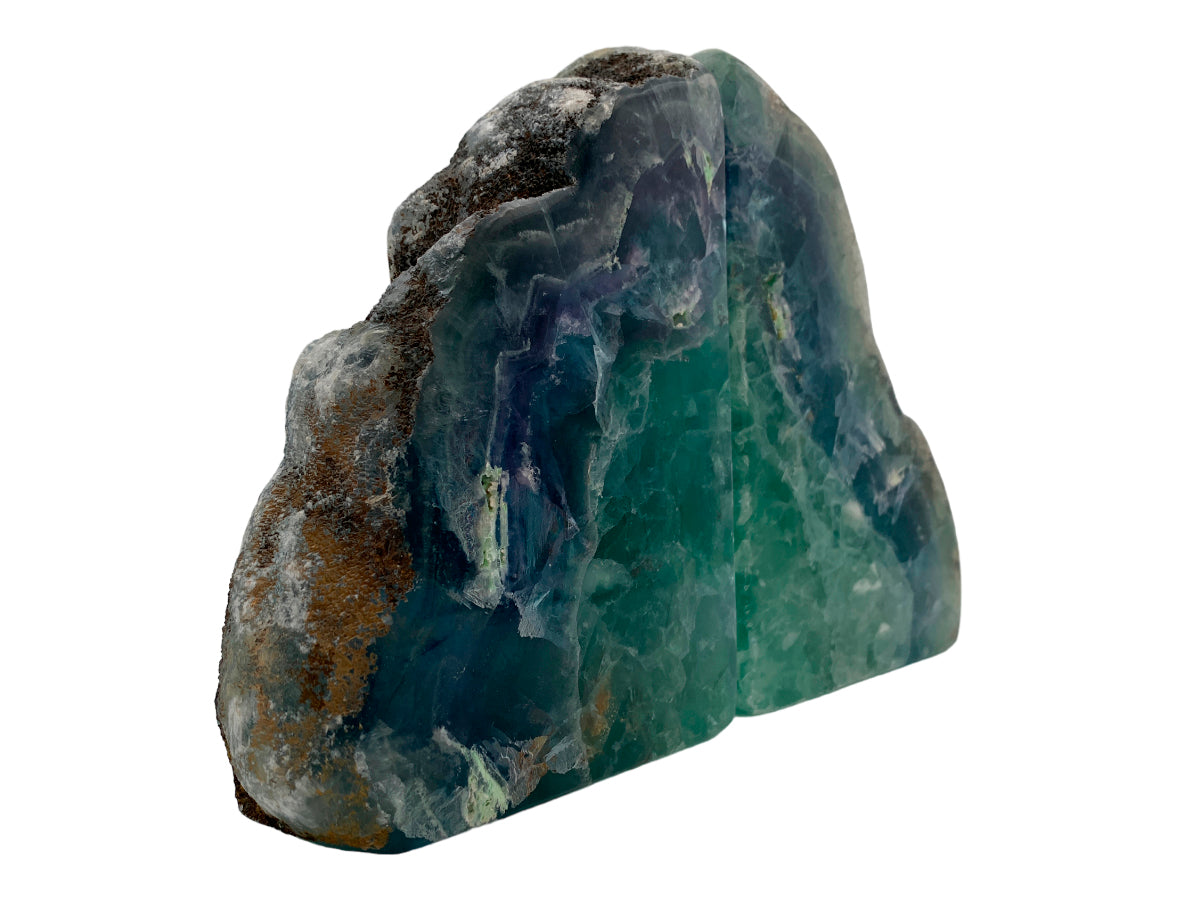 Fluorite Bookend