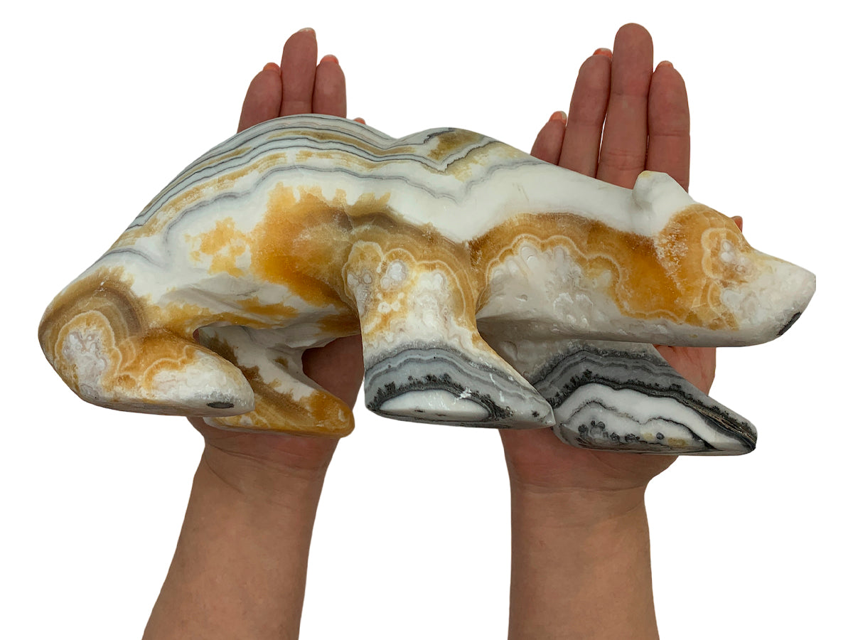 Zebra Calcite Polar Bear