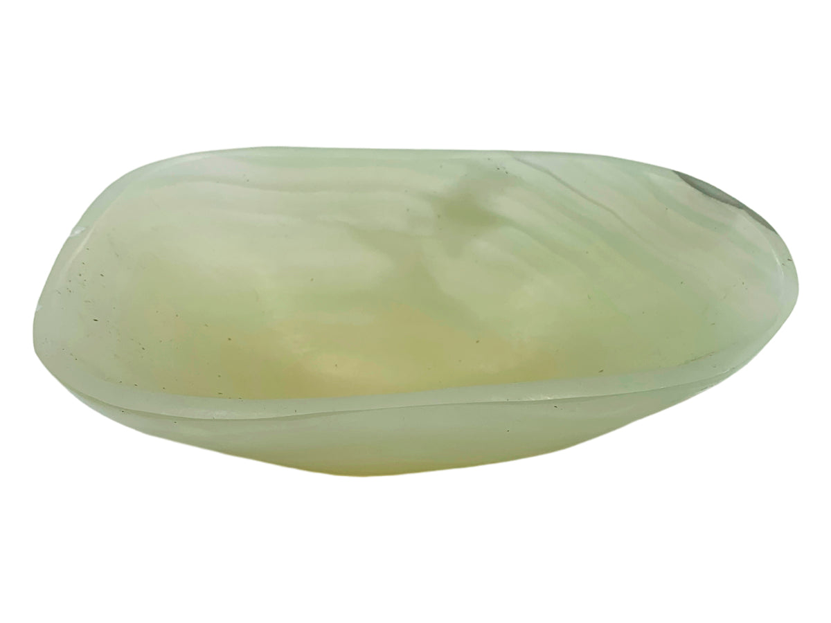 Green Onyx Irregular Bowl