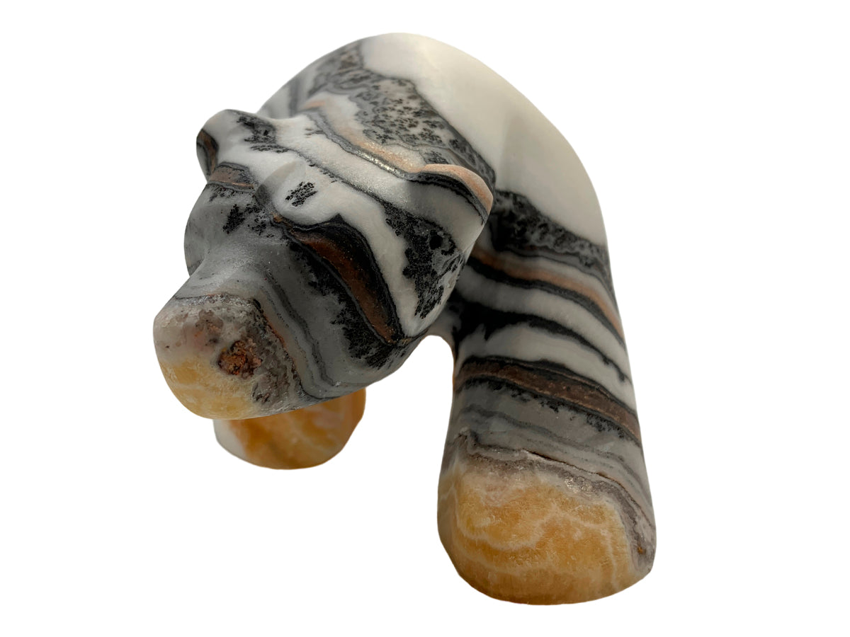 Zebra Calcite Polar Bear