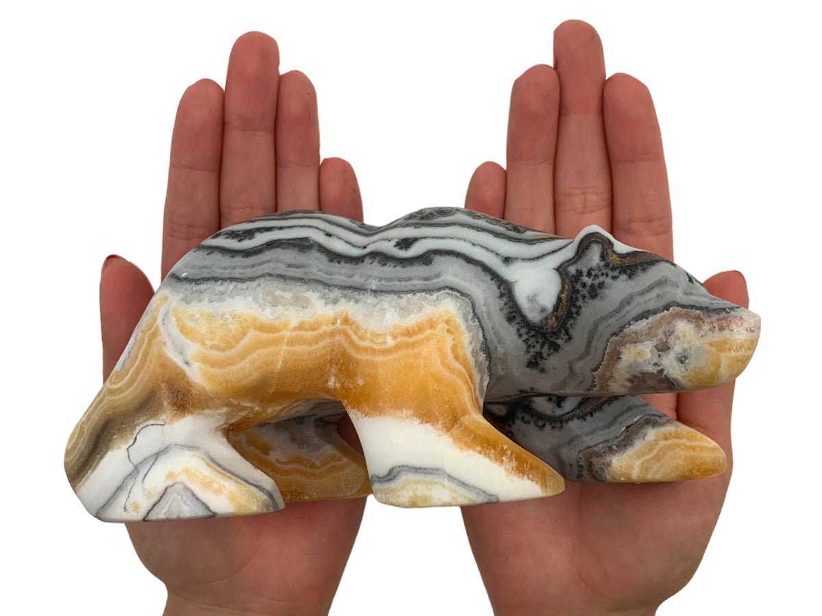 Zebra Calcite Polar Bear