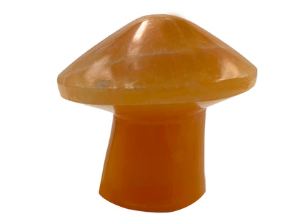 Orange Calcite Irregular Mushroom