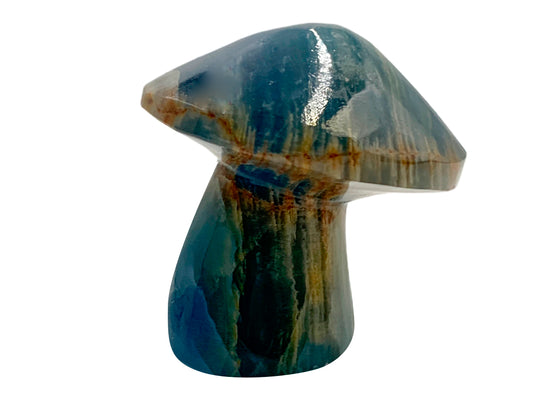 Blue Onyx Irregular Mushroom
