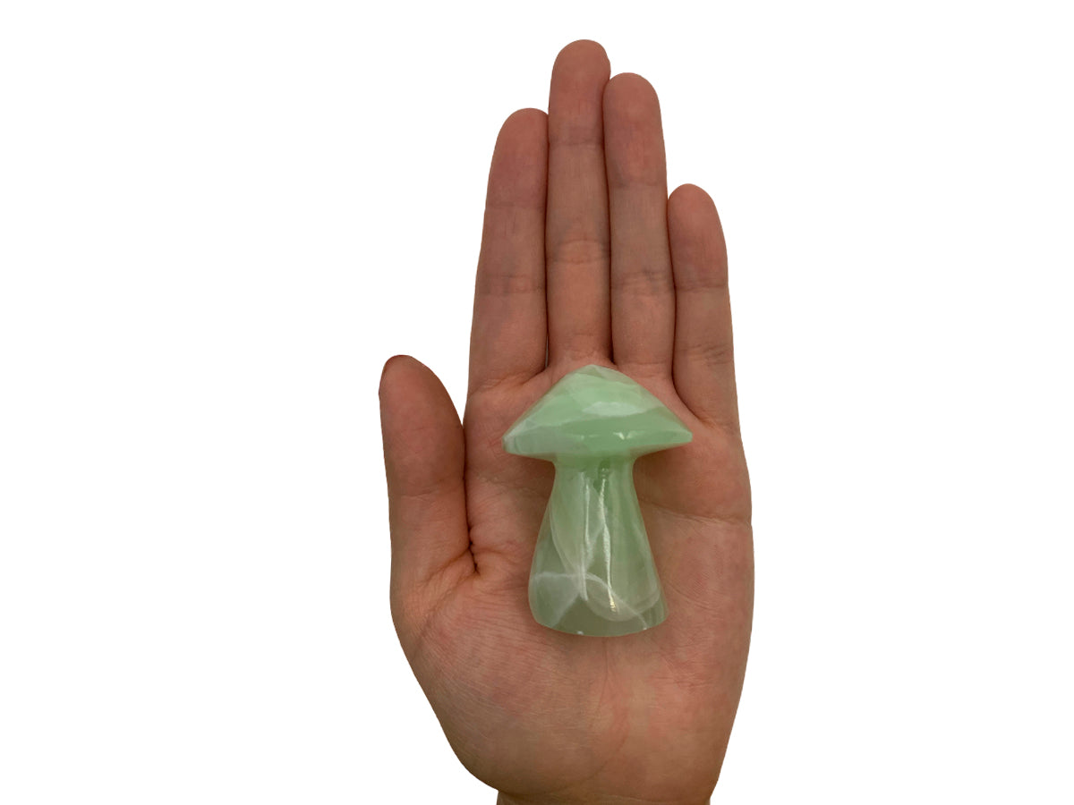 Green Onyx Irregular Mushroom