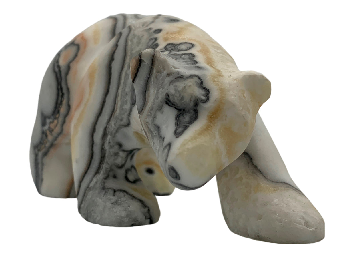 Zebra Calcite Polar Bear