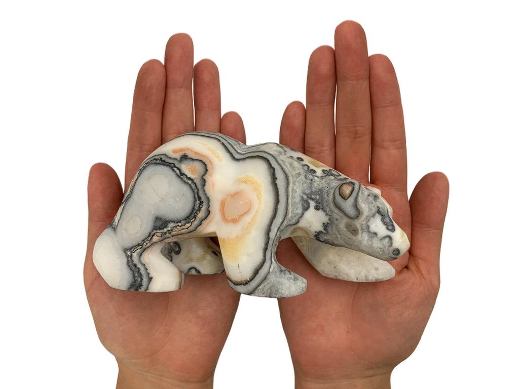 Zebra Calcite Polar Bear