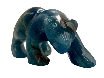 Blue Onyx Polar Bear