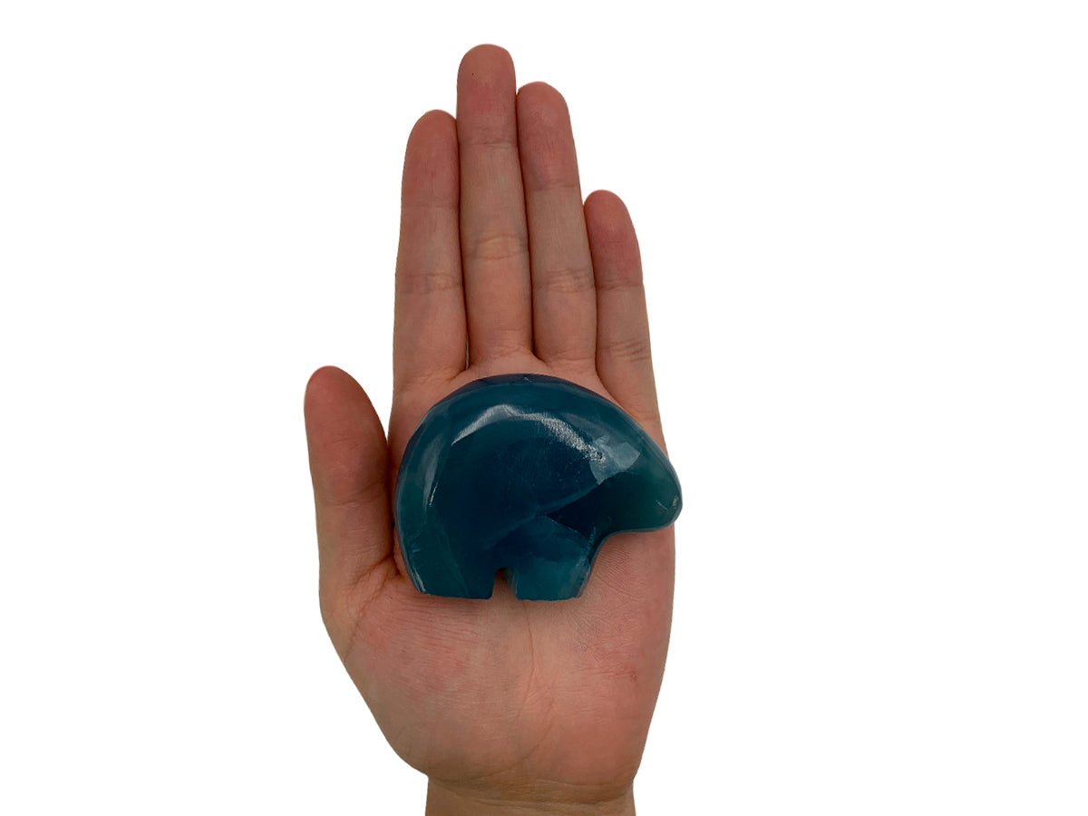 Blue Onyx Flat Polar Bear
