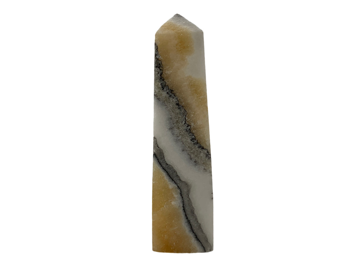 Zebra Calcite Obelisk