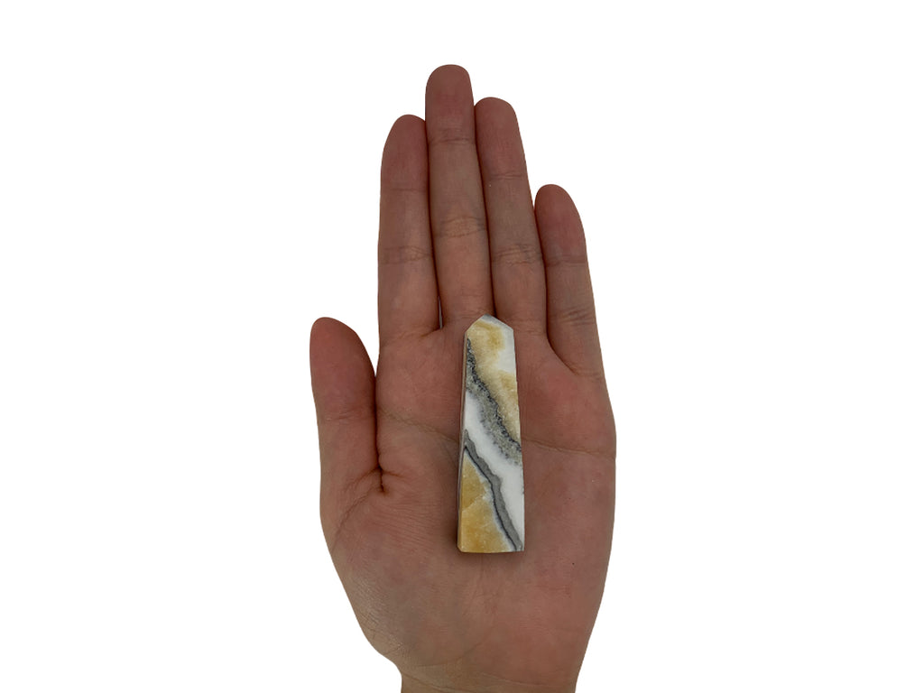 Zebra Calcite Obelisk