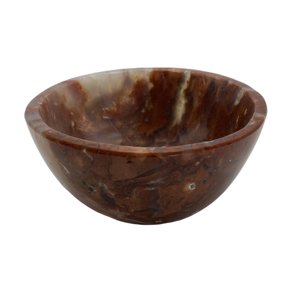 Red Jasper Circular Bowl