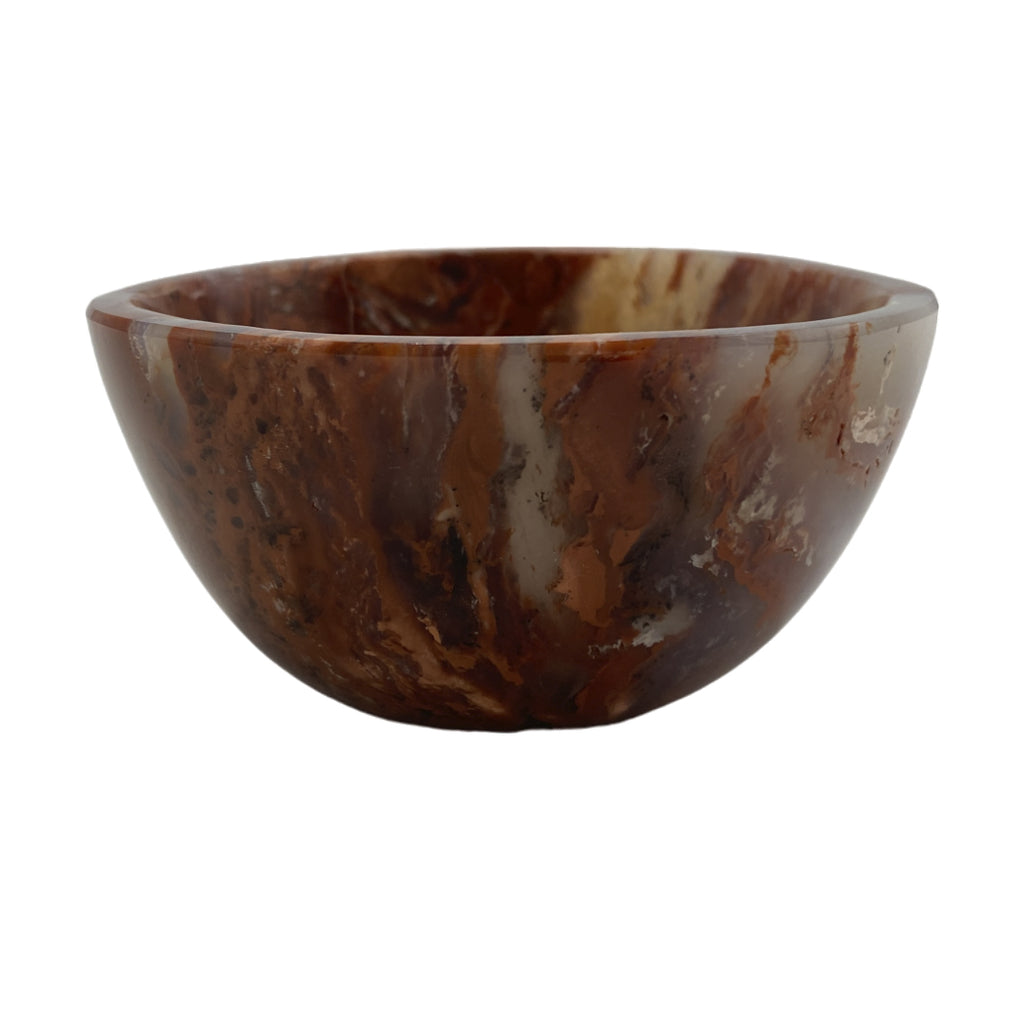 Red Jasper Circular Bowl