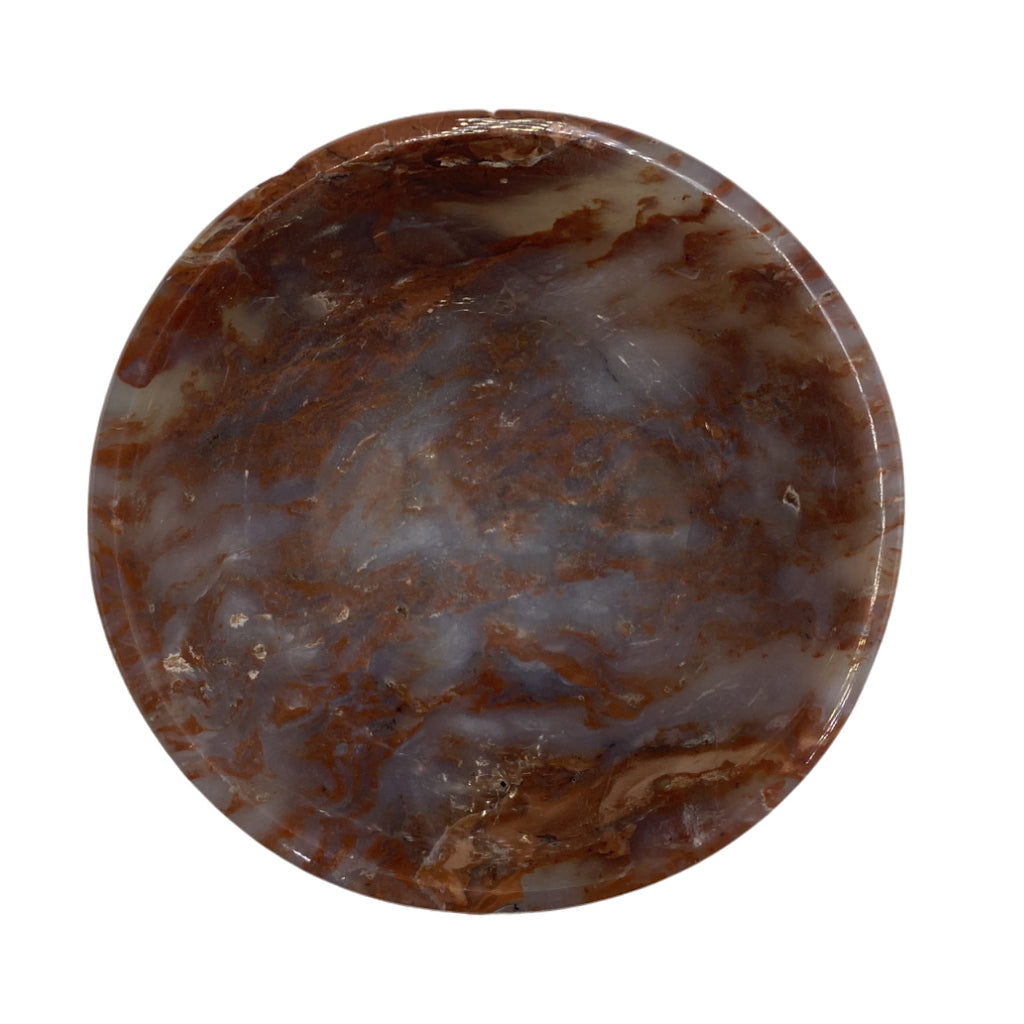 Red Jasper Circular Bowl