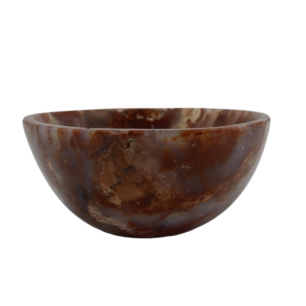 Red Jasper Circular Bowl