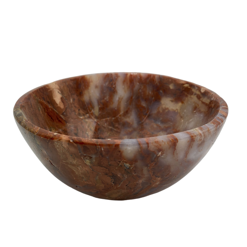 Red Jasper Circular Bowl