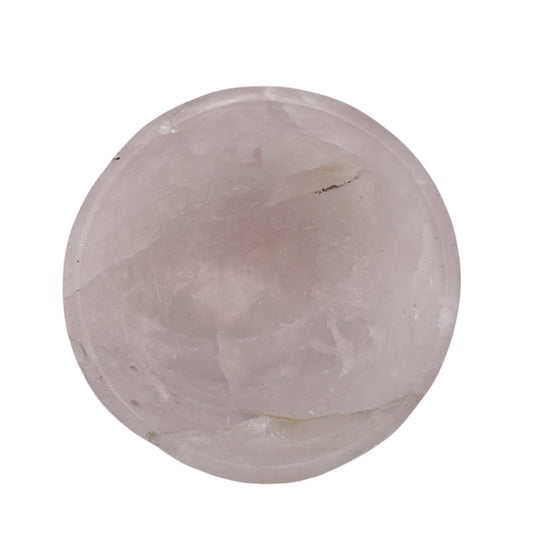 Rose Quartz CIrcular Bowl