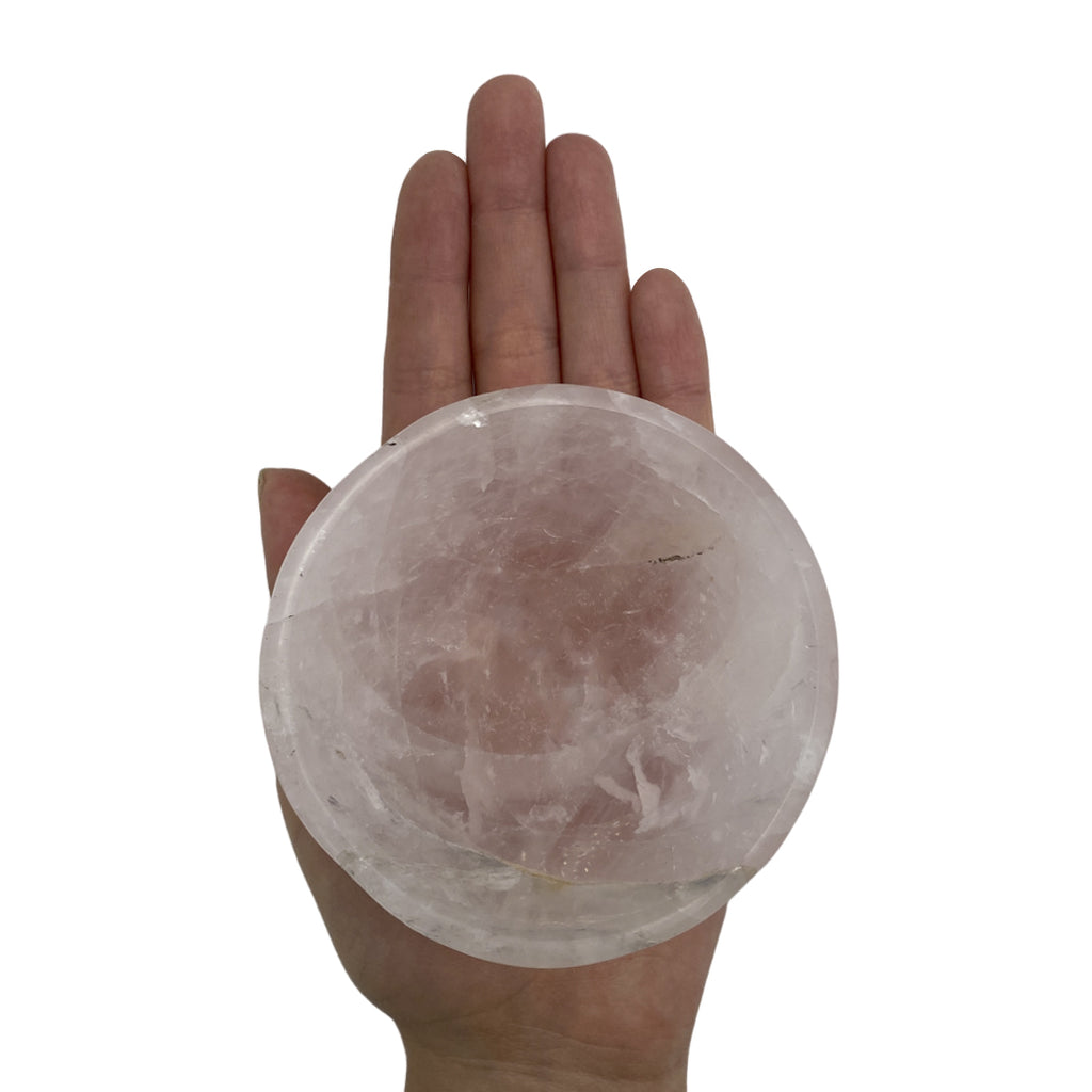 Rose Quartz CIrcular Bowl