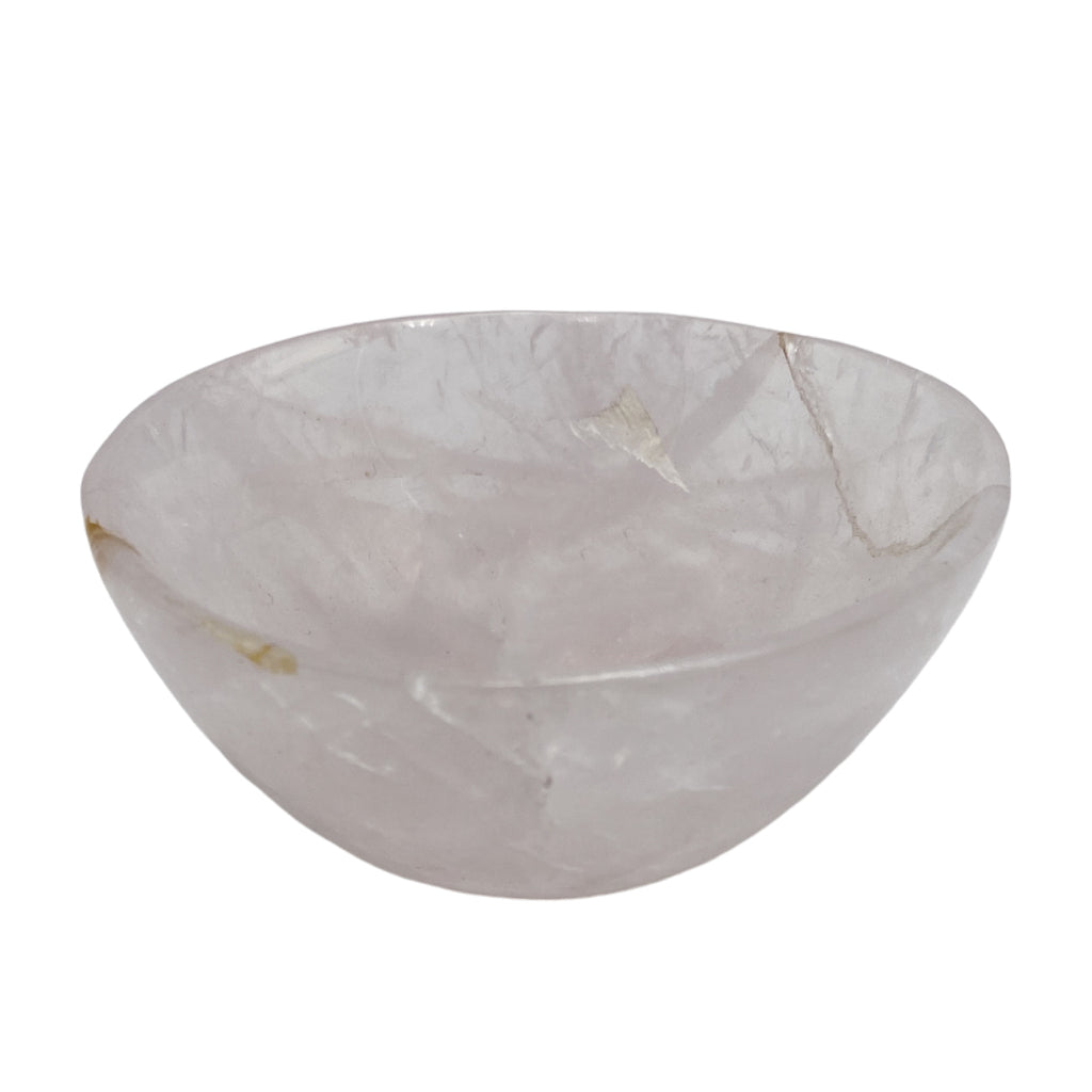 Rose Quartz CIrcular Bowl