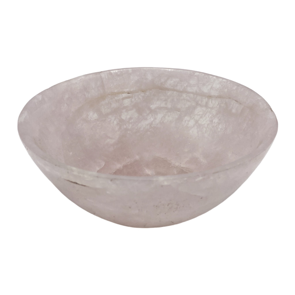 Rose Quartz CIrcular Bowl