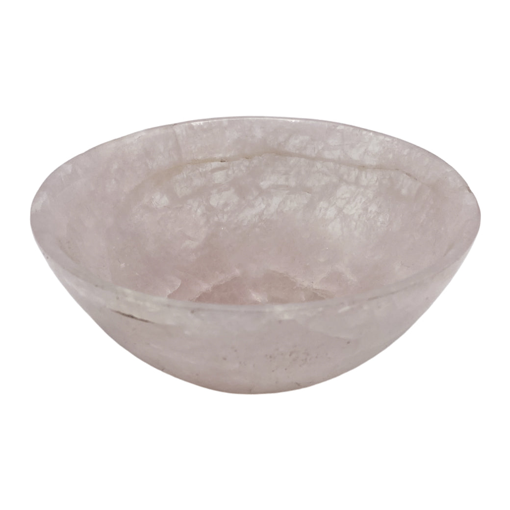 Rose Quartz CIrcular Bowl