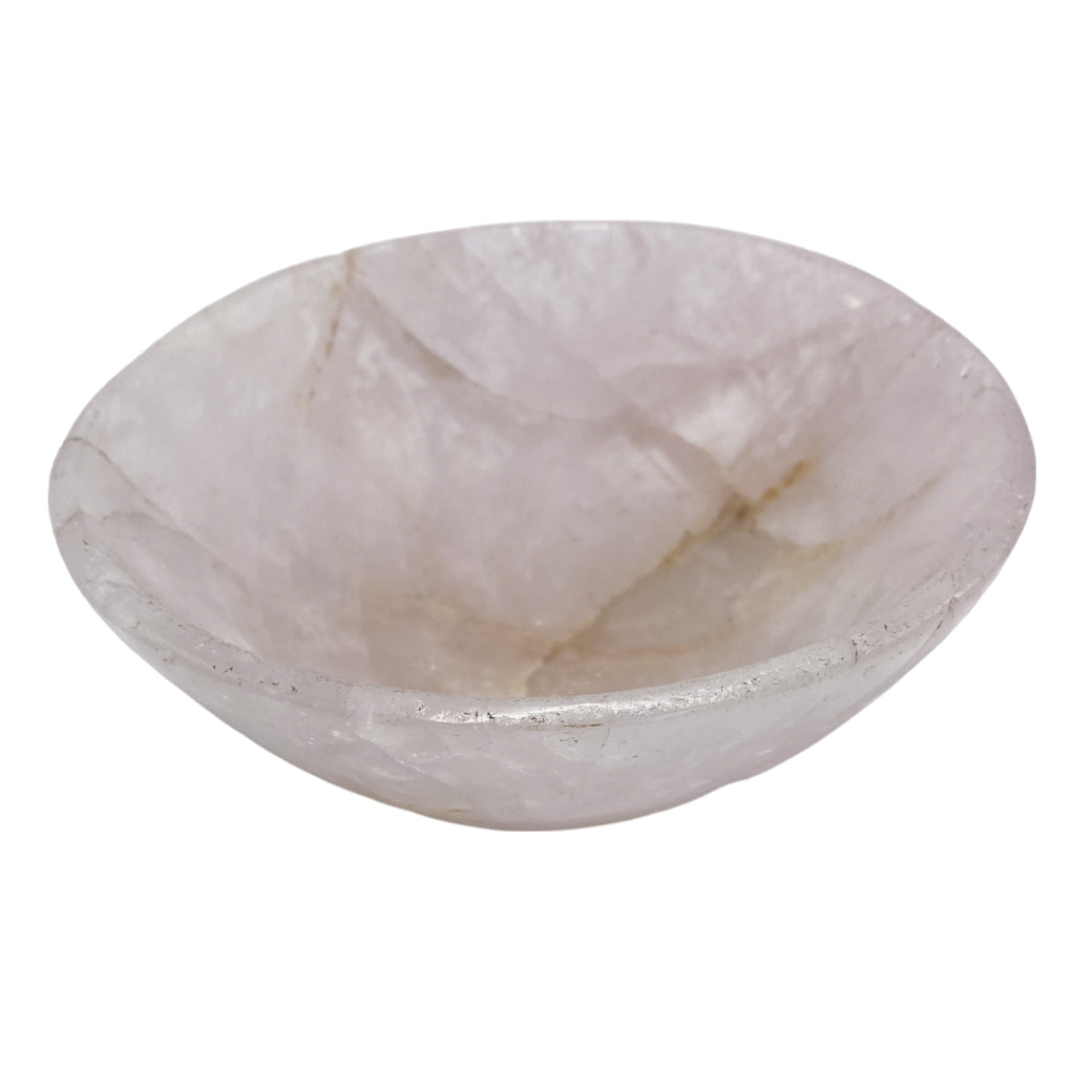 Rose Quartz CIrcular Bowl