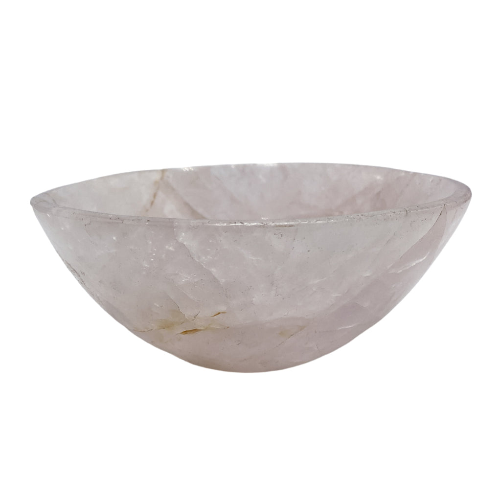 Rose Quartz CIrcular Bowl